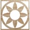 Ekena Millwork Blume Wood Fretwork Pierced Ceiling Medallion, Red Oak, 28"OD x 9 3/4"ID x 1/4"T CMWP28X28X0250BLRO - alternate 1